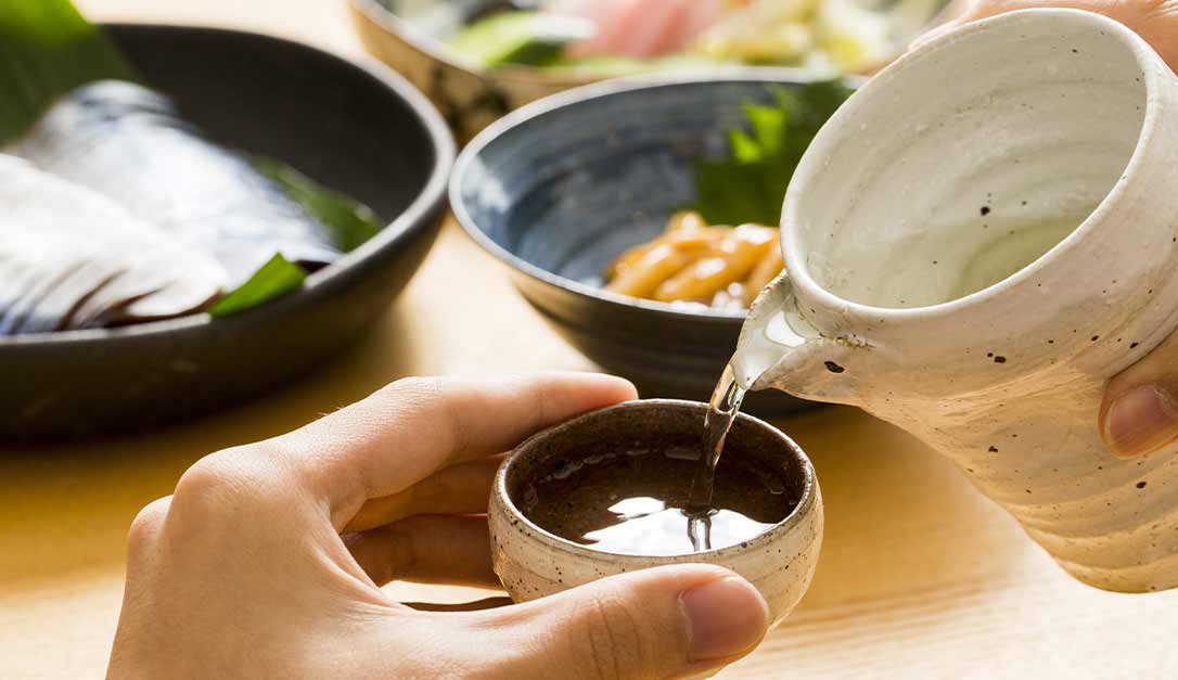 Sake and food